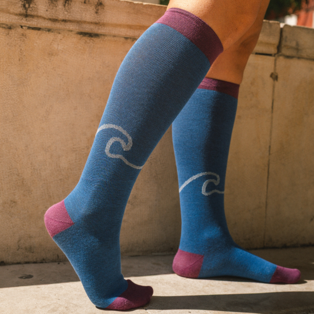 Chaussettes de contention - NAZARÉ 3 Chaussettes de contention - NAZARÉ – Image 3